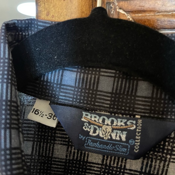 Vintage Brooks and Dunn Western Shirt .Size 16.5-36 - Picture 5 of 5